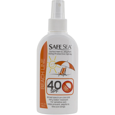 SafeSea® Jellyfish Sting Prevention SPF 40 Spray