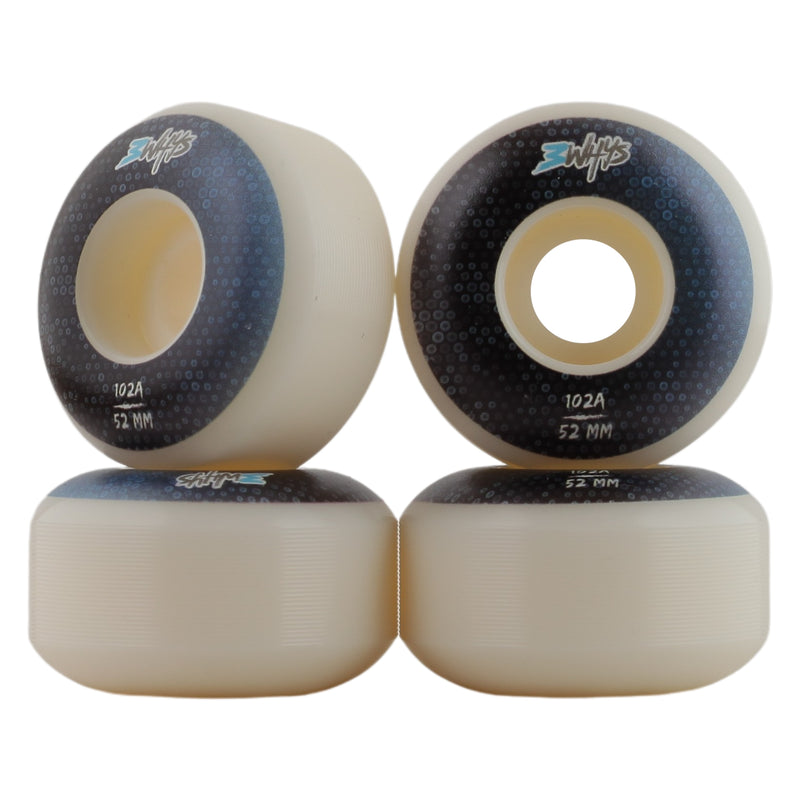 3WHYS 52mm 102A Tile Skateboard Wheels (Set of 4)