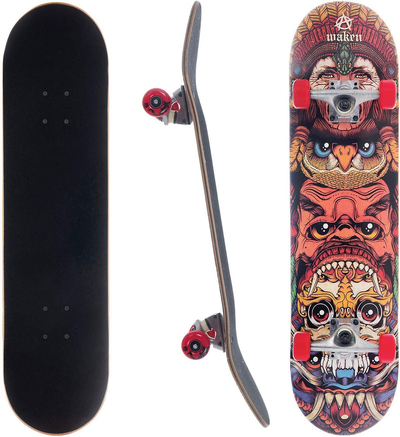 Awaken 8" Totem Complete Skateboard