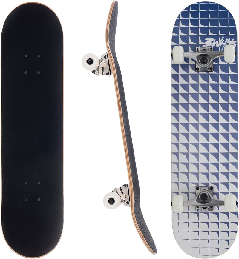 3WHYS 8" Winter Prism Complete Skateboard