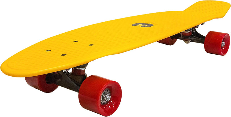 Rekon 28" The Long Ranger Yellow/Red Complete Cruiser Skateboard