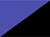 Black Silicone/Periwinkle